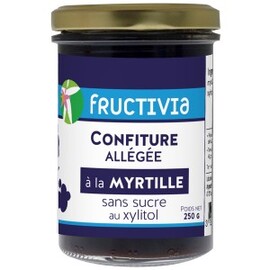 Préparation myrtille sans sucre (confiture au xylitol) - pot 250 g - divers - fructivia -189189