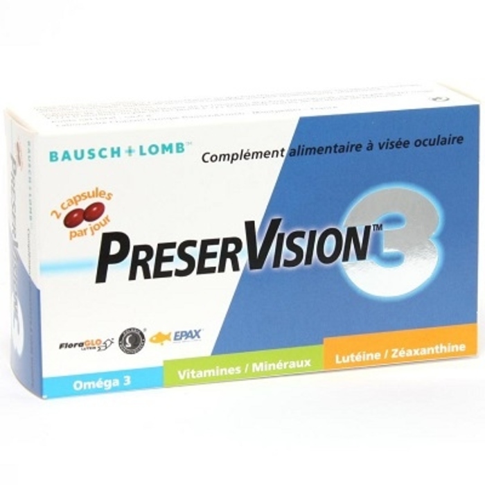 Preservision 3 - 60 capsules Bausch & lomb-147841
