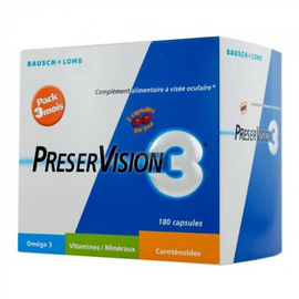 PRESERVISION 3 CPR 180 TRIMESTR - Bausch & Lomb -230233