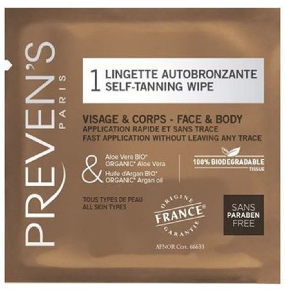 Photo de Preven's lingette autobronzante Preven's Preven's lingette autobronzante Preven's-211799
