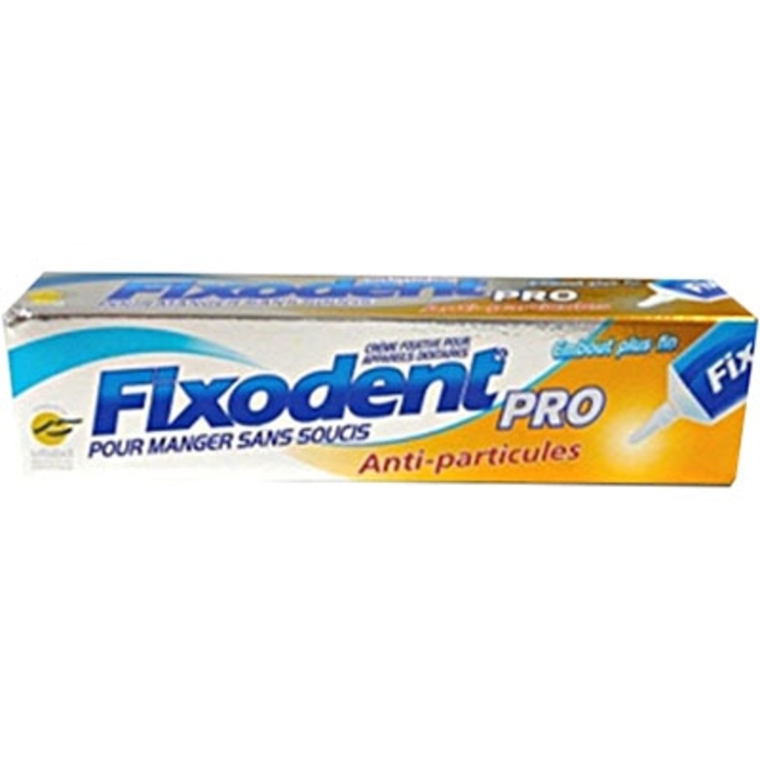 Photo de Pro plus anti-particules crème adhésive 40g Fixodent Pro plus anti-particules crème adhésive 40g Fixodent-146034