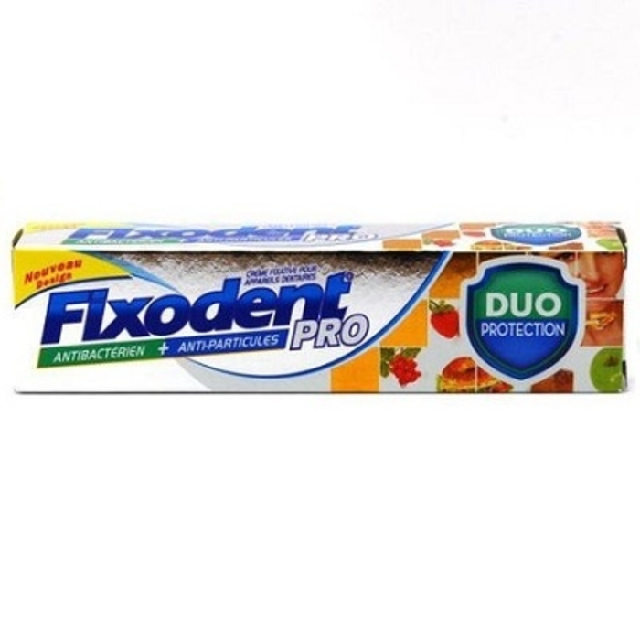 Photo de Pro plus duo protection crème adhésive 40g Fixodent Pro plus duo protection crème adhésive 40g Fixodent-145279