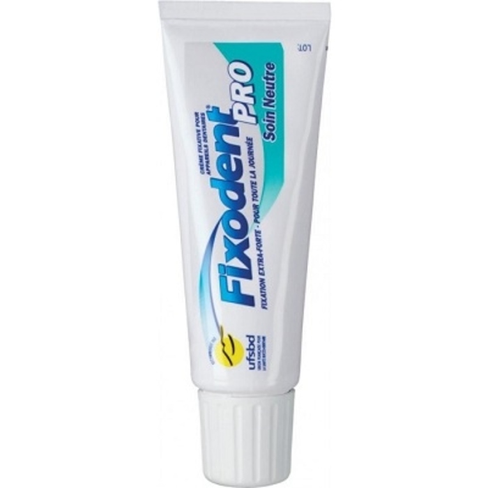 Photo de Pro soin neutre crème adhésive Fixodent Pro soin neutre crème adhésive Fixodent-144319