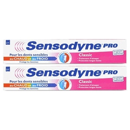 Pro traitement sensibilité dentifrice 2x75ml - sensodyne -198722
