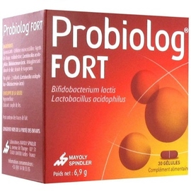 Probiolog fort 30 gélules - mayoly spindler -146250