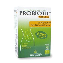Probiotil bio - boite de 45 gélules - divers - phyto-actif -137303