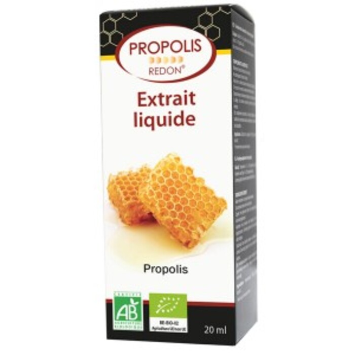 Propolis extrait liquide bio - flacon 20 ml Redon-137773