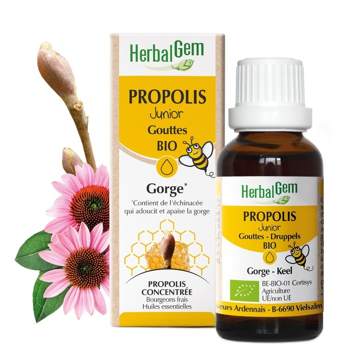 Photo de Propolis junior bio 15 ml Herbalgem Propolis junior bio 15 ml Herbalgem-226950