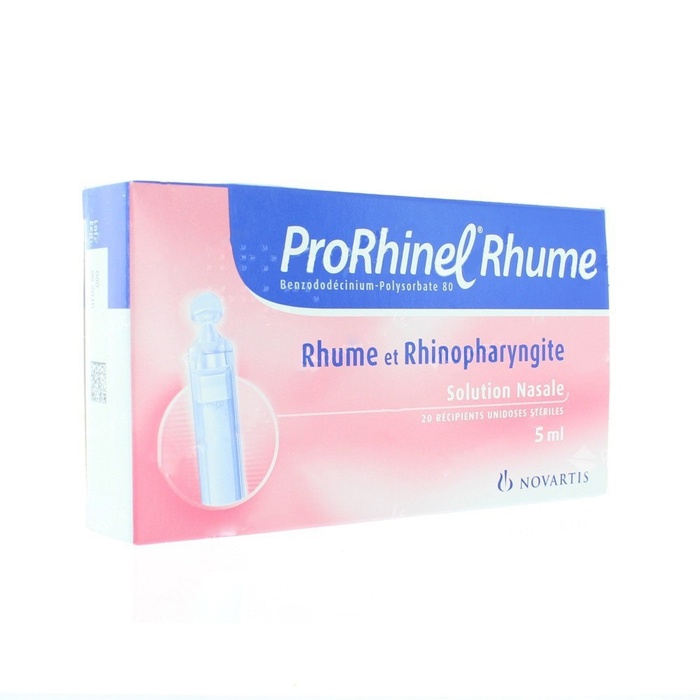 Photo de Prorhinel rhume - 20 unidoses x Novartis Prorhinel rhume - 20 unidoses x Novartis-192933