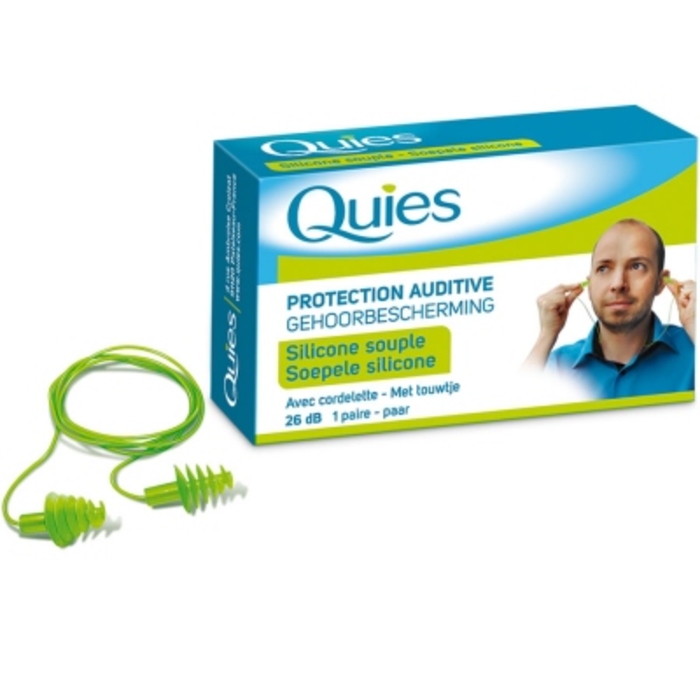 Photo de Protection auditive avec cordelette Quies Protection auditive avec cordelette Quies-199201