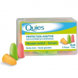 Protection Auditive Mousse Confort Couleur - Quies -144246
