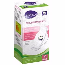 Protections maxi douceur maternite bte 10 - serviettes maternité - unyque -214585