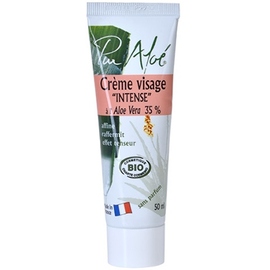 Pur aloe crème visage intense 63% d'aloe vera bio - 50.0 ml - aloe vera natif - pur'aloe -15952