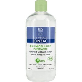 Pure, Eau micellaire peaux mixtes à grasses - Flacon 500 ml - divers - Eau Thermale Jonzac -189046
