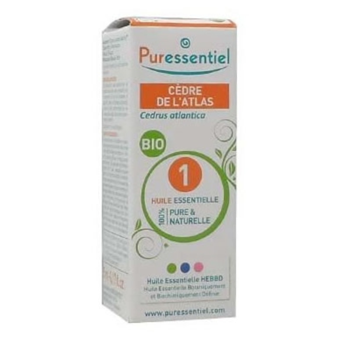 Photo de Puressentiel huile essentielle cèdre de l'atlas bio - 5ml Puressentiel Puressentiel huile essentielle cèdre de l'atlas bio - 5ml Puressentiel-204978