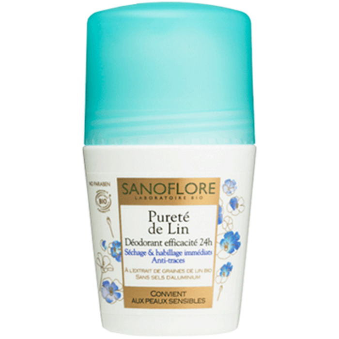 Photo de Pureté de lin deo roll-on 24h Sanoflore Pureté de lin deo roll-on 24h Sanoflore-146889