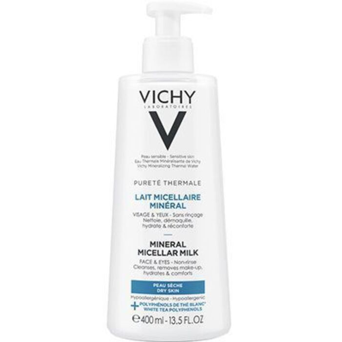 Photo de Pureté thermale lait micellaire minéral 400ml Vichy Pureté thermale lait micellaire minéral 400ml Vichy-227891