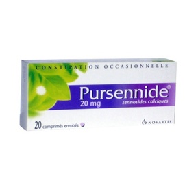 PURSENNIDE 20 mg - 20 comprimés enrobés - Novartis -193001