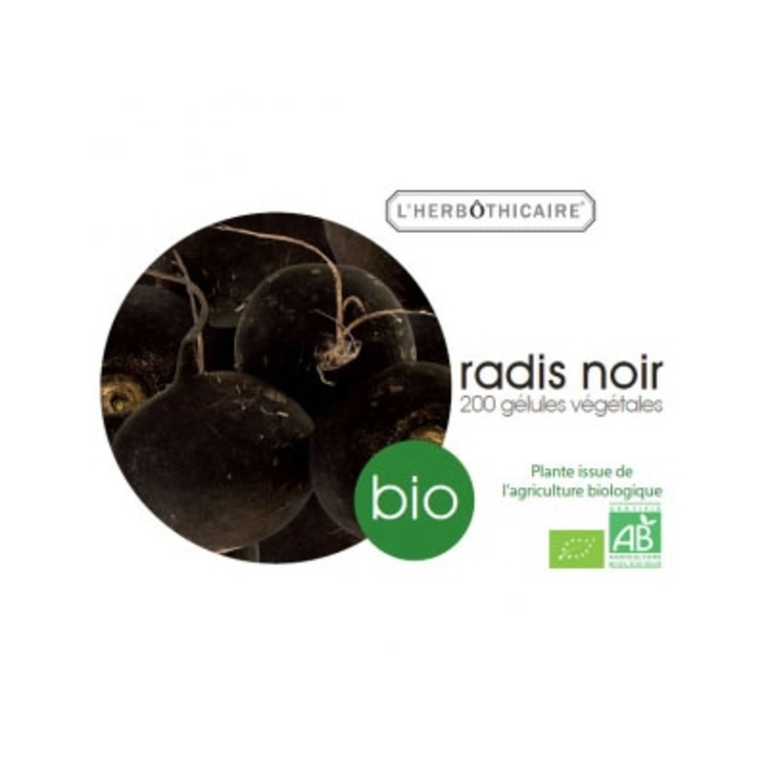 Photo de Radis noir bio - gélules L'herbothicaire Radis noir bio - gélules L'herbothicaire-198024