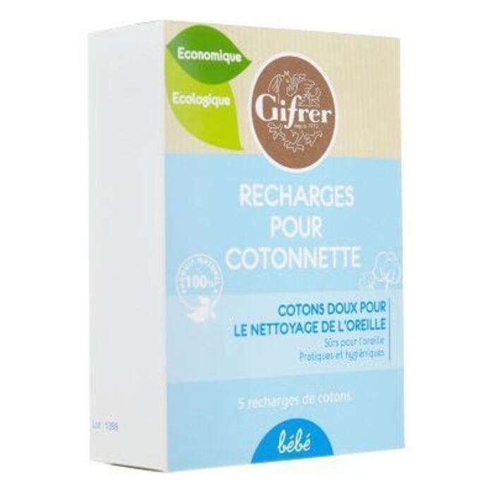 Photo de Recharges pour cotonnette Gifrer Recharges pour cotonnette Gifrer-219349