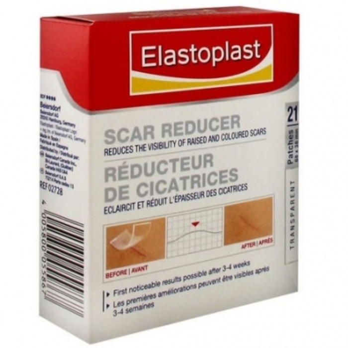 Réducteur de cicatrices - boîte de 21 pansements Elastoplast-196897