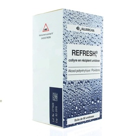 Refresh collyre - 90 unidoses - allergan -192169