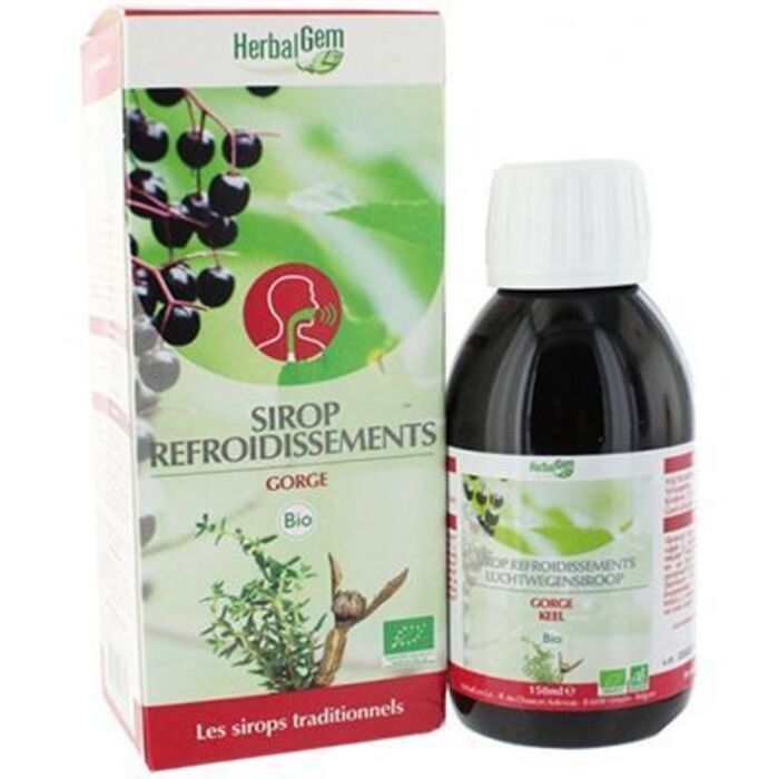 Photo de Refroidissements bio 150 ml Herbalgem Refroidissements bio 150 ml Herbalgem-141224