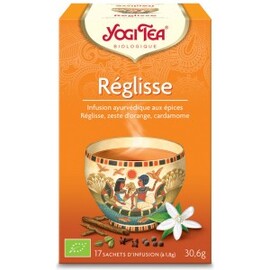 Réglisse BIO - 17 infusettes - divers - Yogi Tea -190047