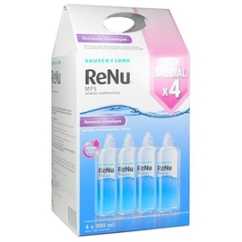 Renu mps solution multifonctions - 4x360ml - bausch & lomb -205002