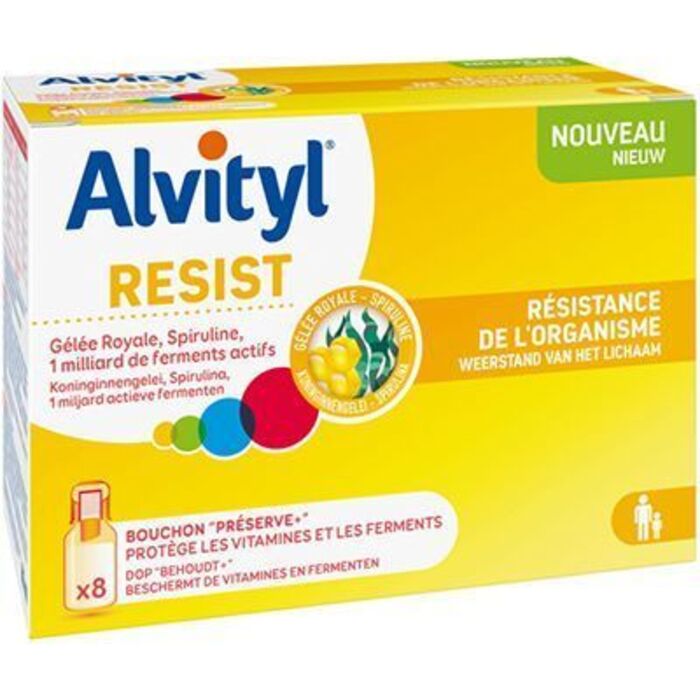 Photo de Resist resistance de l'organisme 8x10ml Alvityl Resist resistance de l'organisme 8x10ml Alvityl-228743