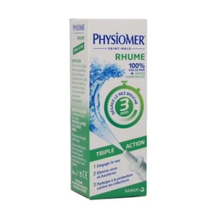 Photo de Rhume triple action Physiomer Rhume triple action Physiomer-203269