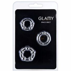 Rings erect 3 anneaux de pénis - glamy -215236