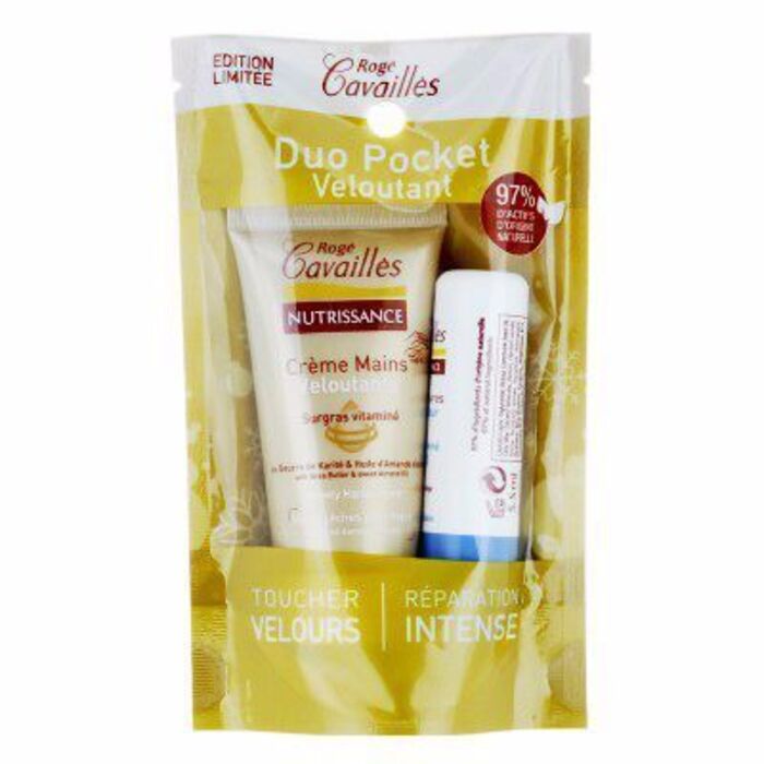 Photo de Roge cavailles duo pocket crème mains veloutante 30ml + stick lèvres Rogé cavaillès Roge cavailles duo pocket crème mains veloutante 30ml + stick lèvres Rogé cavaillès-216508