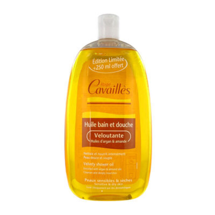 Photo de Roge cavailles huile bain et douche veloutante huiles d'argan et amande 500 ml + 250 ml offert Rogé cavaillès Roge cavailles huile bain et douche veloutante huiles d'argan et amande 500 ml + 250 ml offert Rogé cavaillès-221354