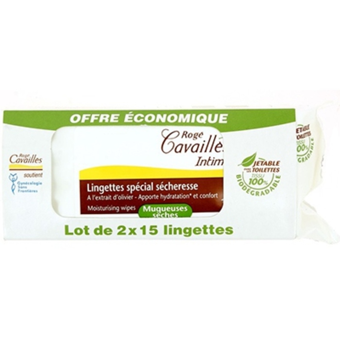 Photo de Roge cavailles lingettes spécial sécheresse - lot de 2 Rogé cavaillès Roge cavailles lingettes spécial sécheresse - lot de 2 Rogé cavaillès-109862