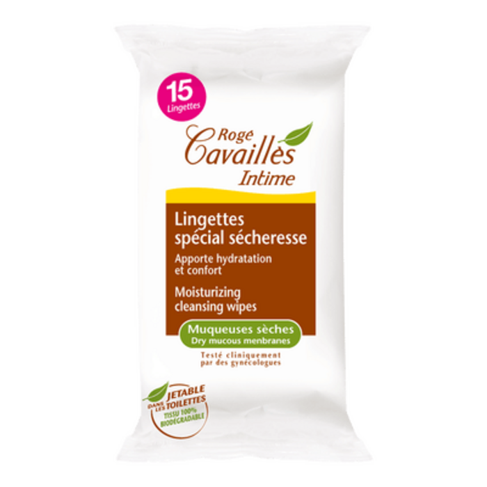 Photo de Roge cavailles lingettes spécial sécheresse x15 Rogé cavaillès Roge cavailles lingettes spécial sécheresse x15 Rogé cavaillès-101459