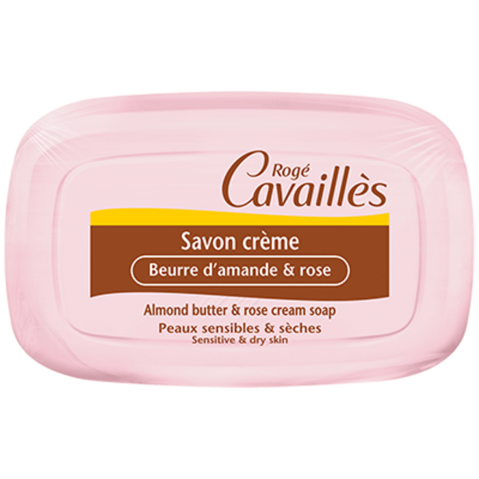 Photo de Roge cavailles savon crème beurre d'amande et rose 115g Rogé cavaillès Roge cavailles savon crème beurre d'amande et rose 115g Rogé cavaillès-215302