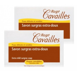 Roge cavailles savon surgras extra-doux lot de 2 - 250.0 g - savons - rogé cavaillès -140684