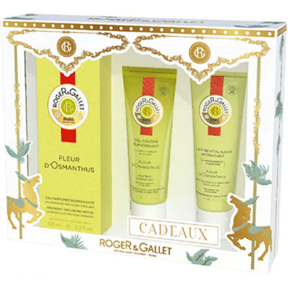 Photo de Roger & gallet coffret fleur d'osmanthus 100ml Roger & gallet Roger & gallet coffret fleur d'osmanthus 100ml Roger & gallet-223146