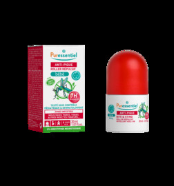Roller Répulsif Visage & Corps aux HE BIO Anti-Pique - 50 ml - antipique - Puressentiel -231689