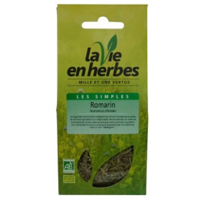 Photo de Romarin bio - pochette vrac 50 g La vie en herbes Romarin bio - pochette vrac 50 g La vie en herbes-142335