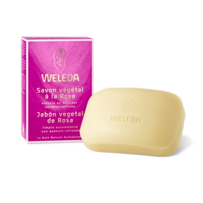 Photo de Rose savon végétal Weleda Rose savon végétal Weleda-559