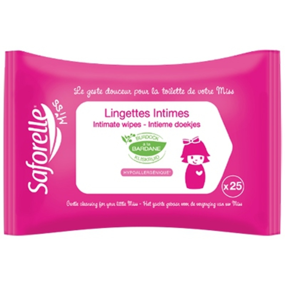 Photo de Saforelle miss lingettes intimes x25 Saforelle Saforelle miss lingettes intimes x25 Saforelle-205931