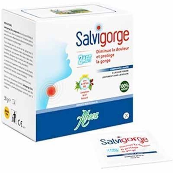 Photo de Salvigorge 2act 20 comprimés Aboca Salvigorge 2act 20 comprimés Aboca-223505