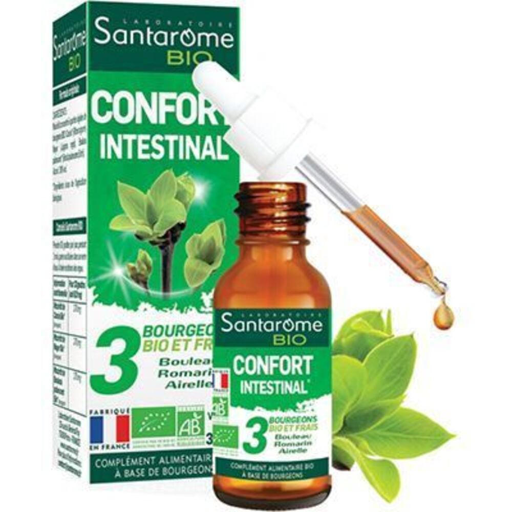 Photo de Santarome bio confort intestinal 30ml Santarome Santarome bio confort intestinal 30ml Santarome-223111