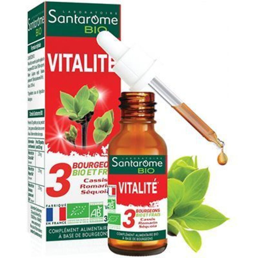Photo de Santarome bio vitalité 30ml Santarome Santarome bio vitalité 30ml Santarome-222853