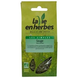 Sauge feuilles BIO - pochette vrac 40 g - divers - La vie en herbes -142334