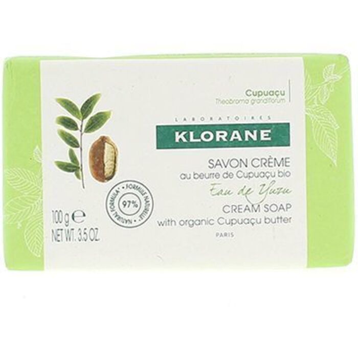 Photo de Savon crème eau de yuzu 100g Klorane Savon crème eau de yuzu 100g Klorane-220658