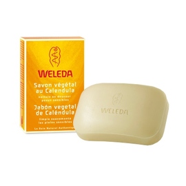 Savon végétal au Calendula - 100 g - 100.0 g - hygiène - Weleda Nettoie en douceur - peaux sensibles-556