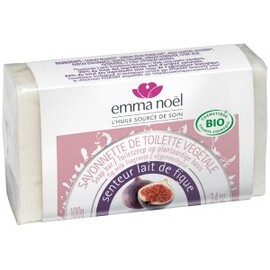 Savonnette lait de figue - 100.0 g - savonnettes végétales bio senteurs du sud - emma noël -6672